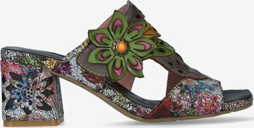 Laura Vita Mules in Mixed colors