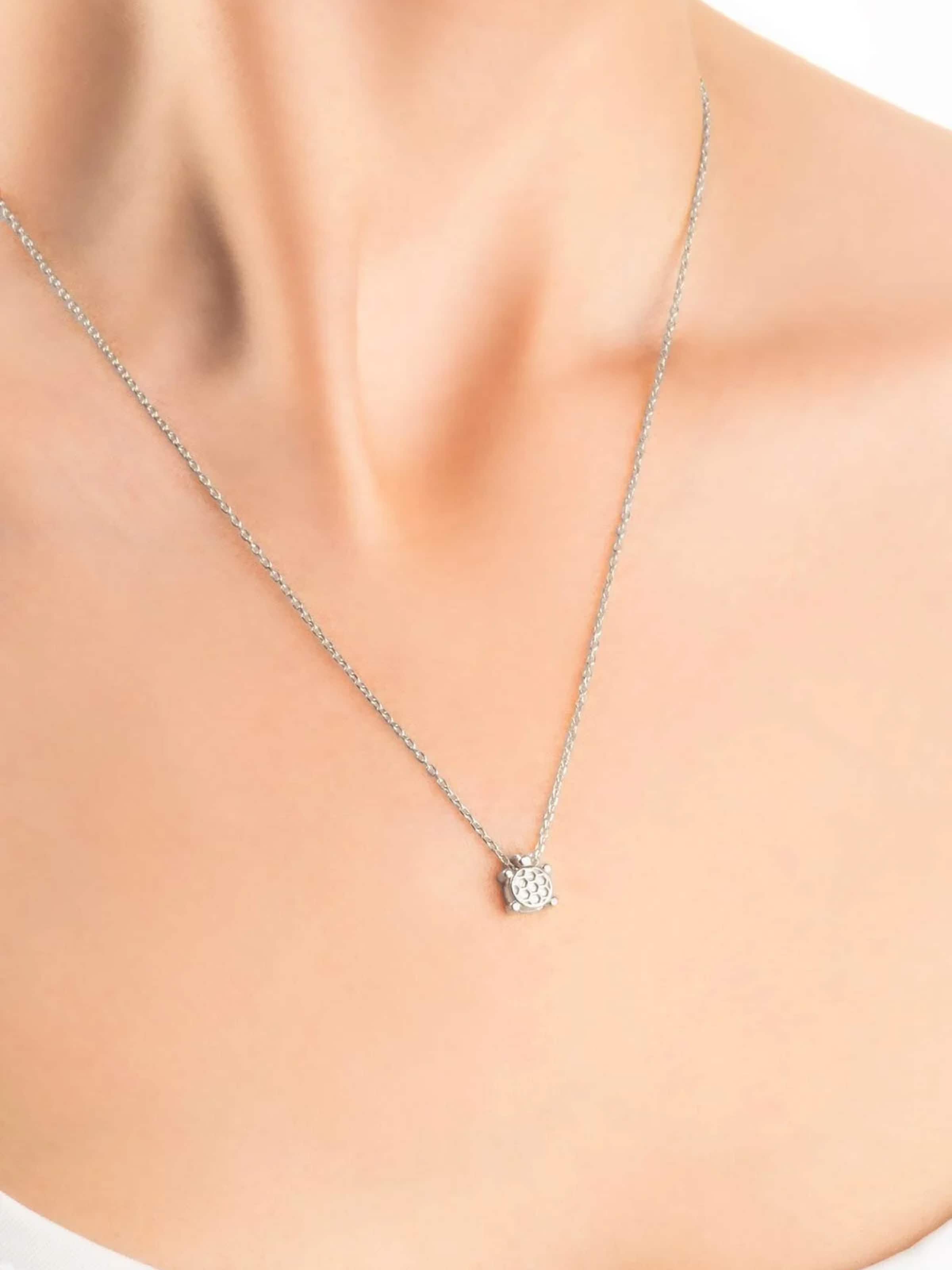 So Chic Ketting in Zilver: voorkant