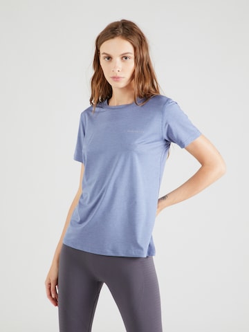 ENDURANCE Performance Shirt 'Maje' in Blue: front