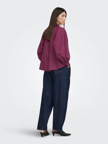 Chemisier 'ONLRiver' ONLY en rouge