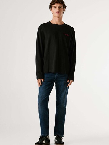 T-Shirt 'SOMER LS' Pepe Jeans en noir