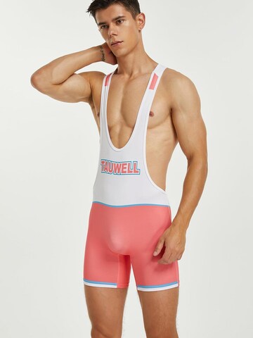 TAUWELL Sportunterhose 'Fitness Wrestling' in Pink