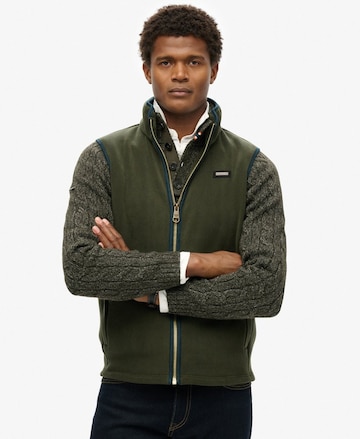 Superdry Bodywarmer 'Estate' in Groen