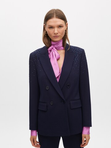 Blazer Lola Casademunt en bleu : devant