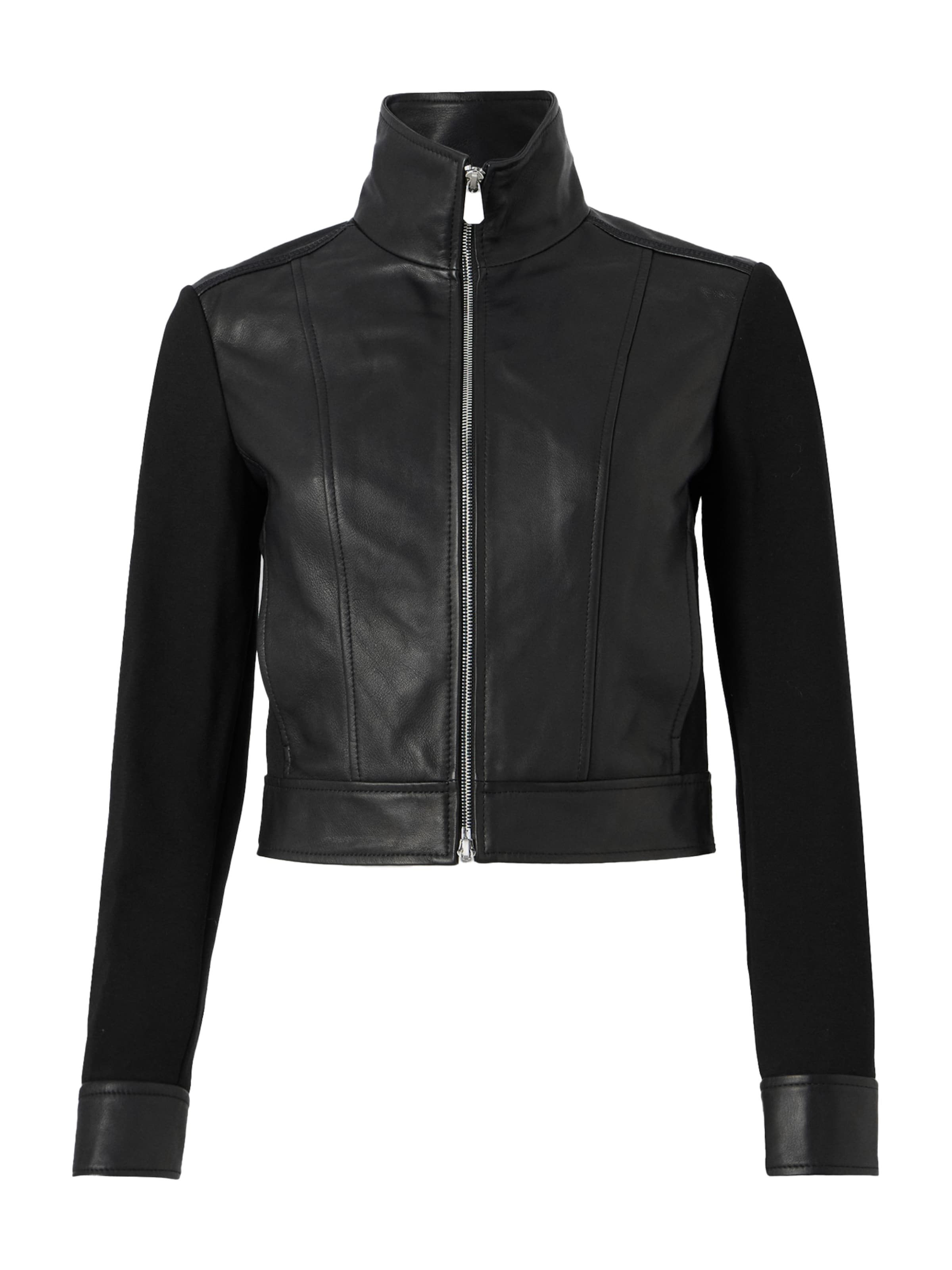 PINKO Демисезонная куртка в Черный: спереди