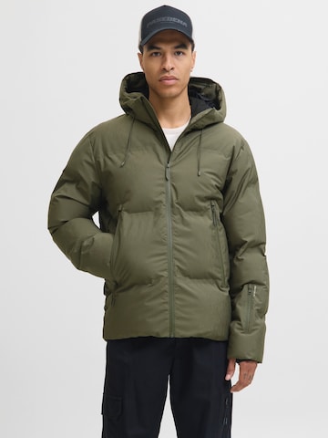 JACK & JONES Vinterjakke 'JCOFUSION' i grøn: forside