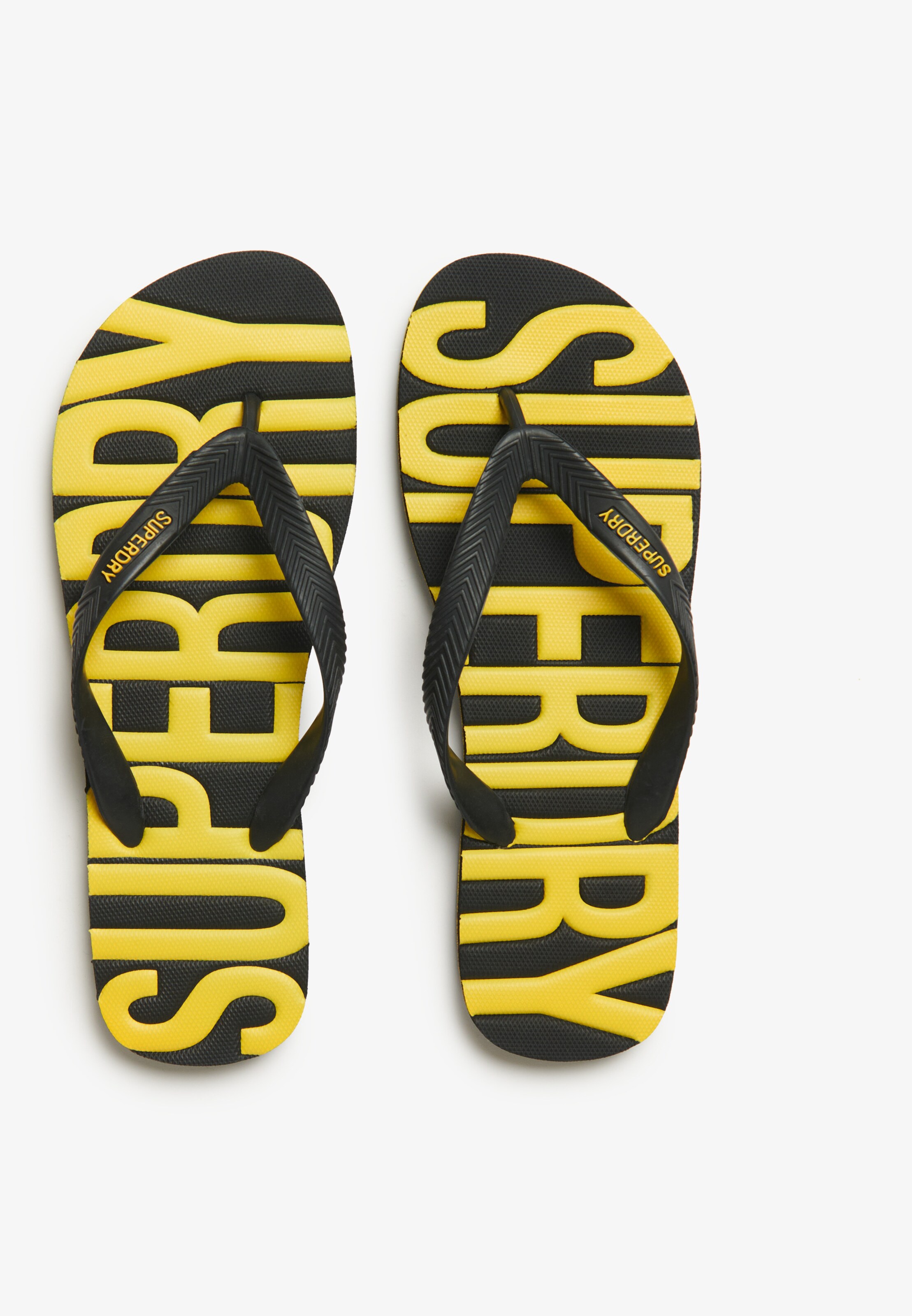 Superdry Teenslippers in Zwart