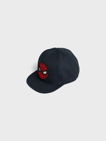 NAME IT Hat 'MARIOUS SPIDERMAN' in Blue: front