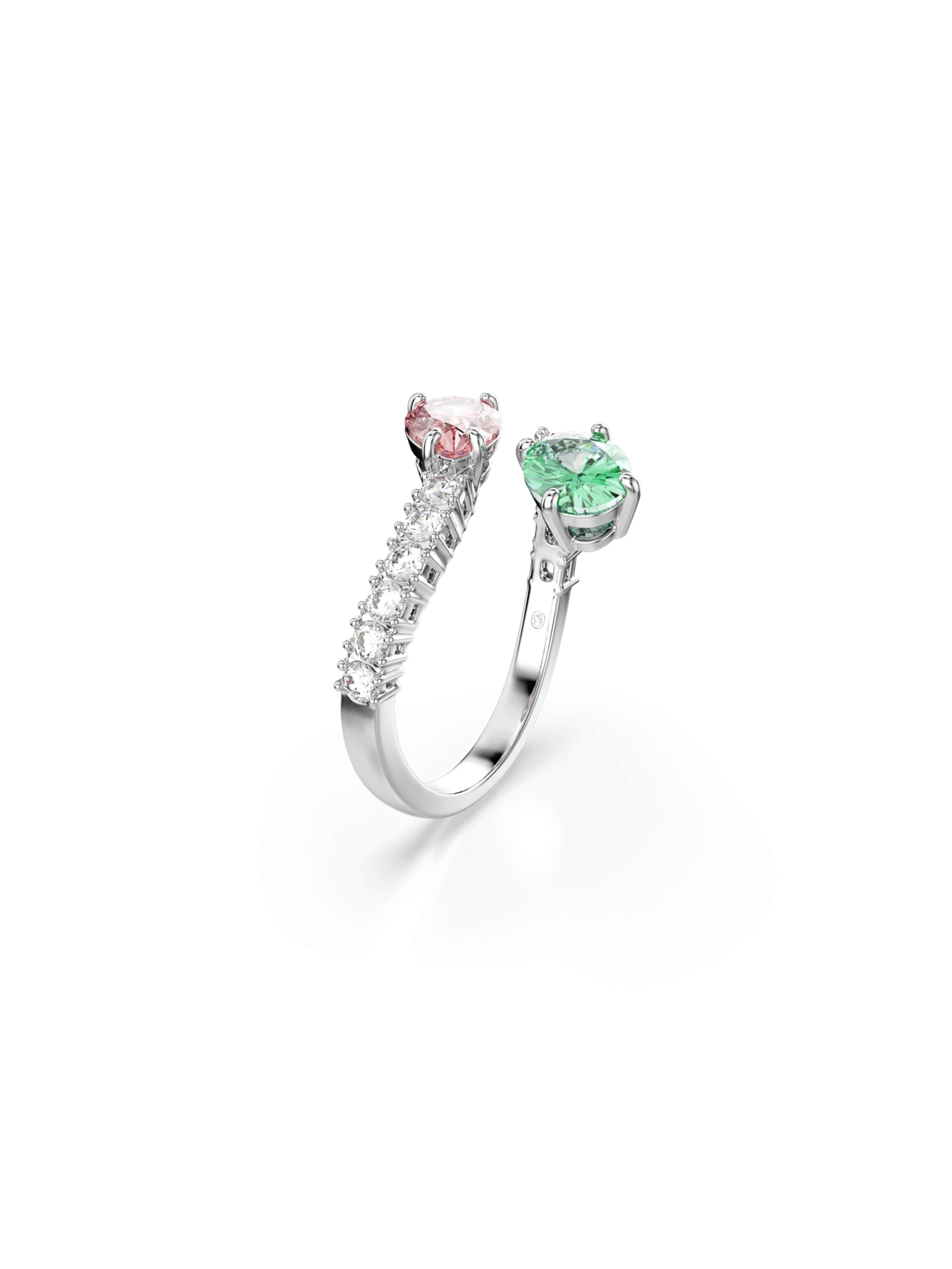 Bague Swarovski en mélange de couleurs