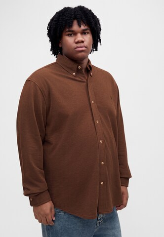 Polo Ralph Lauren Big & Tall Rovný strih Košeľa - Hnedá