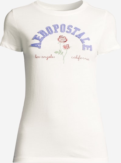 AÉROPOSTALE Camiseta en blanco, Vista del producto