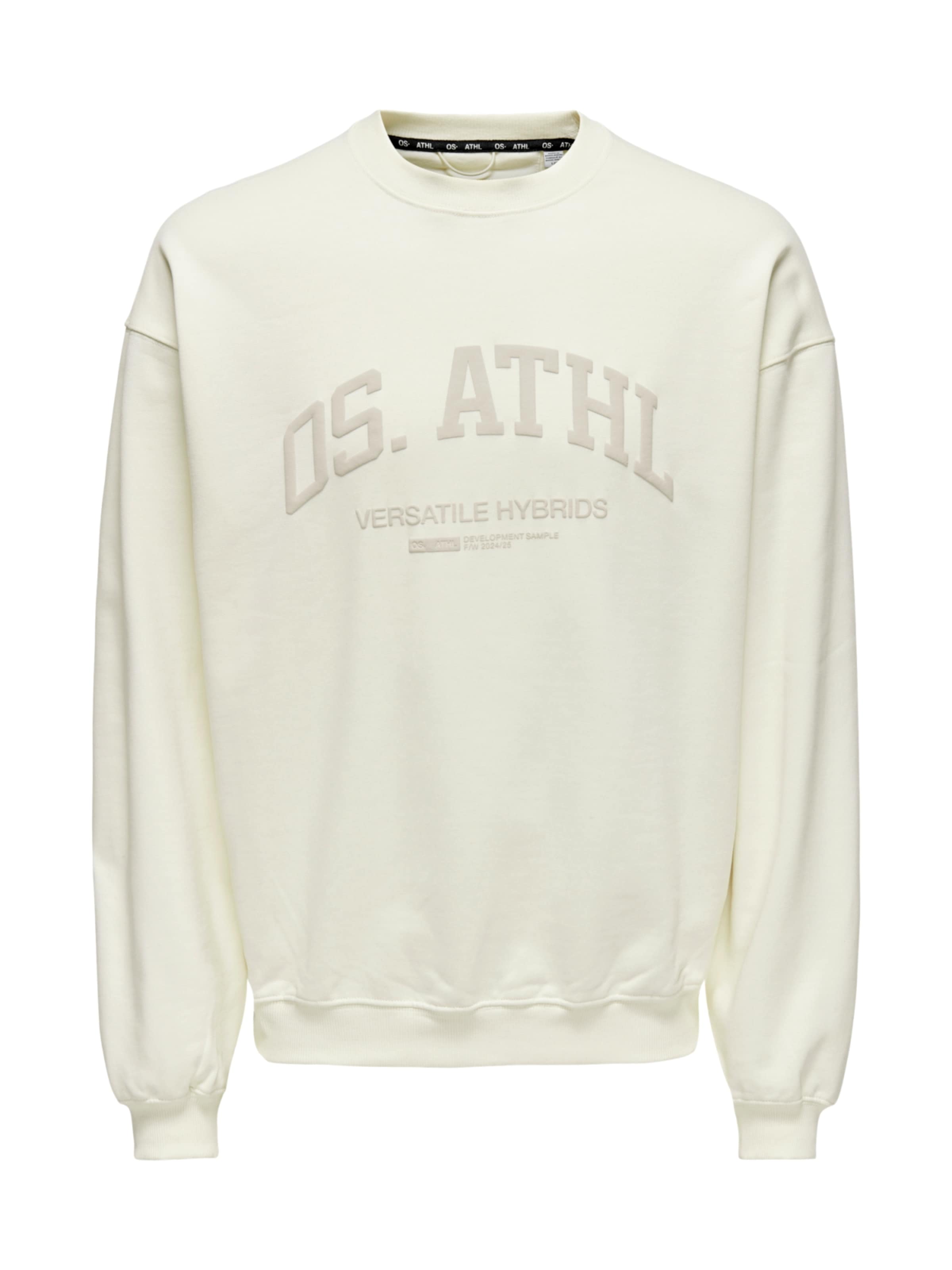 Felpa 'Berry' di Only & Sons in beige: frontale