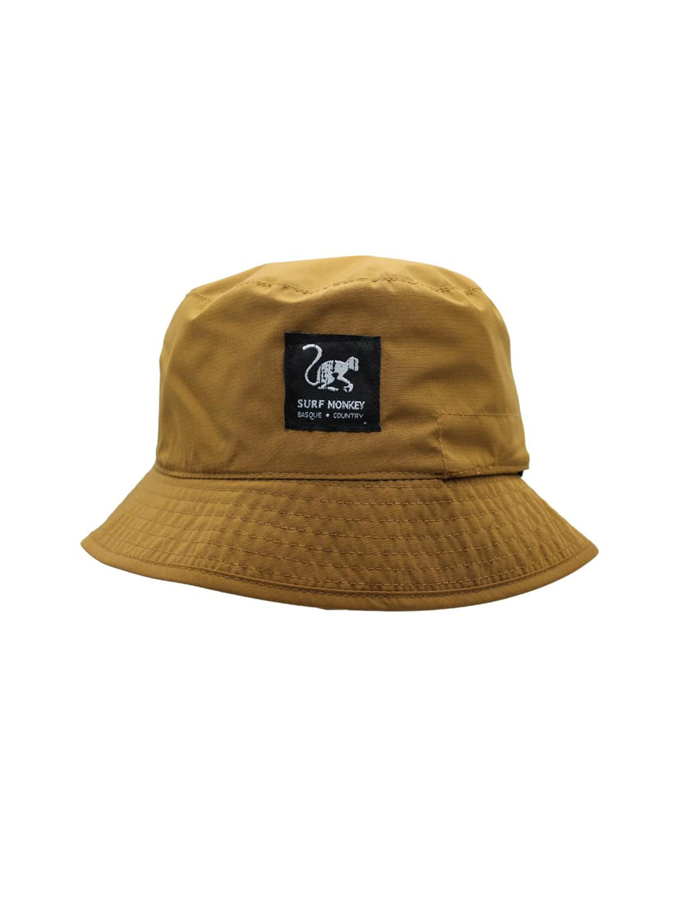 Surf Monkey - Sombrero en naranja: frente