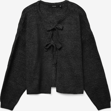 Cardigan 'VMBOOM' VERO MODA en noir : devant
