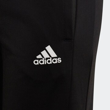 ADIDAS SPORTSWEAR Trainingsanzug 'Aeroready 3-Stripes Polyester' in Schwarz