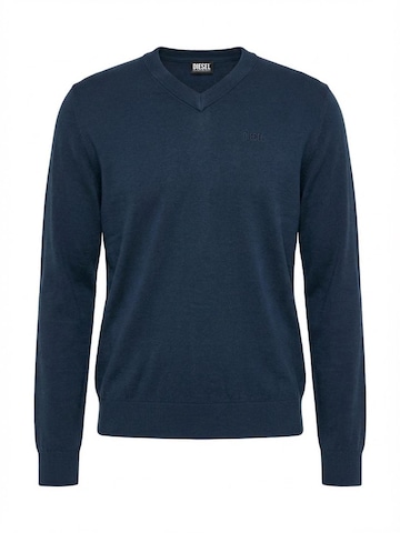 DIESEL Pullover 'K-Vfreex'‌‌ in Blau: Vorderseite