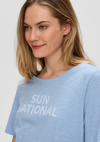 T-shirt s.Oliver en bleu