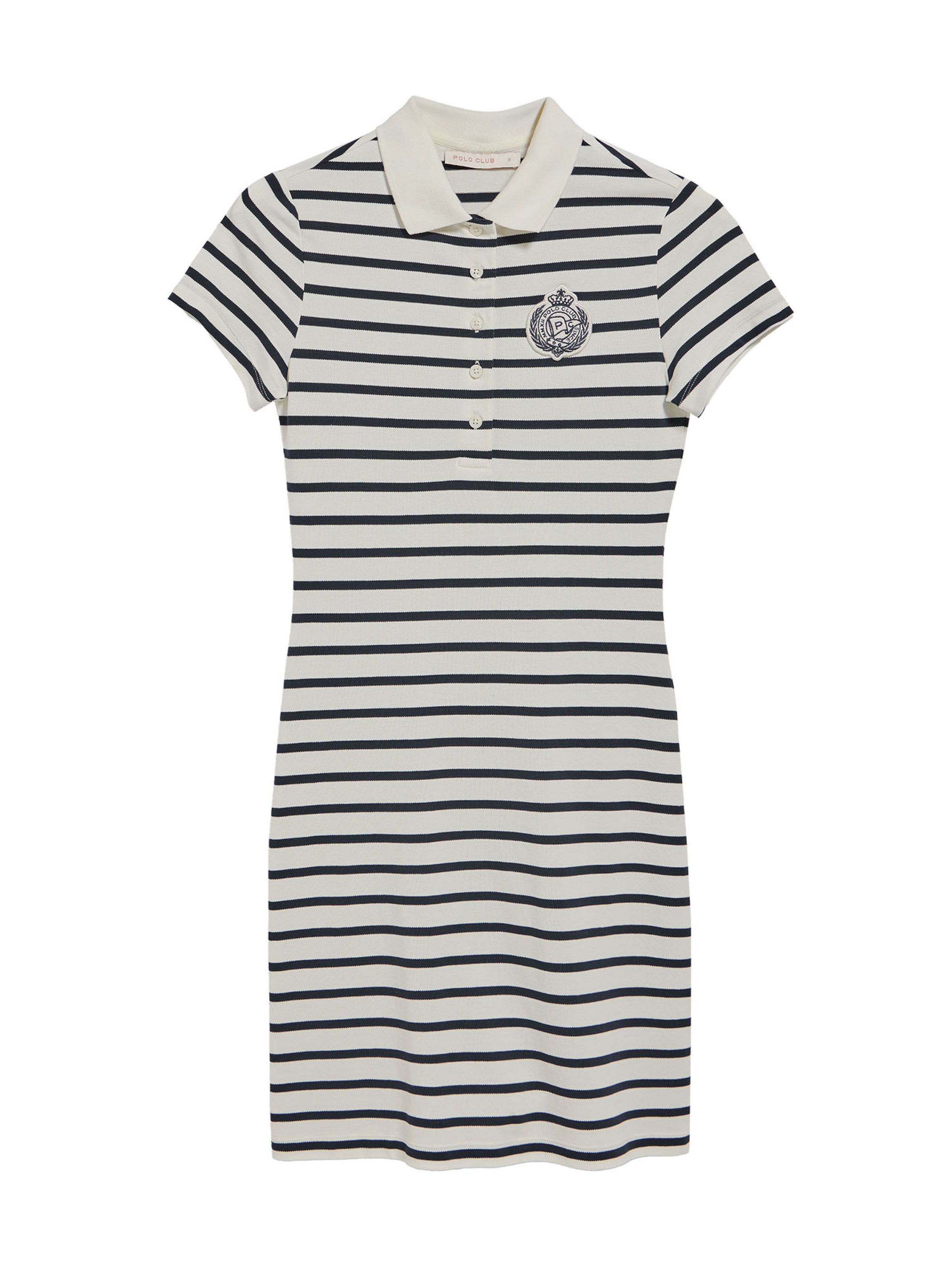 Polo Club Kleid in Beige: Vorderseite