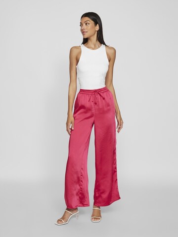 Wide Leg Pantalon VILA en rose