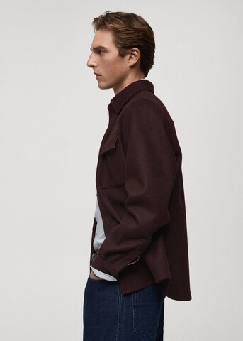 MANGO MAN Jacke 'Mayfair' in Rot