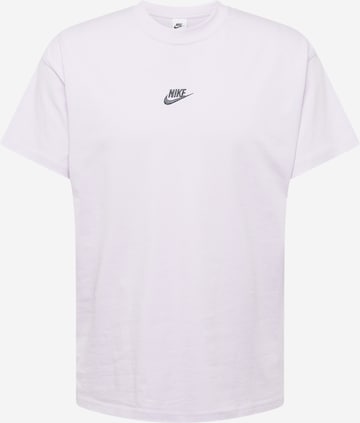 Nike Sportswear T-Shirt 'CLUB' in Lila: predná strana