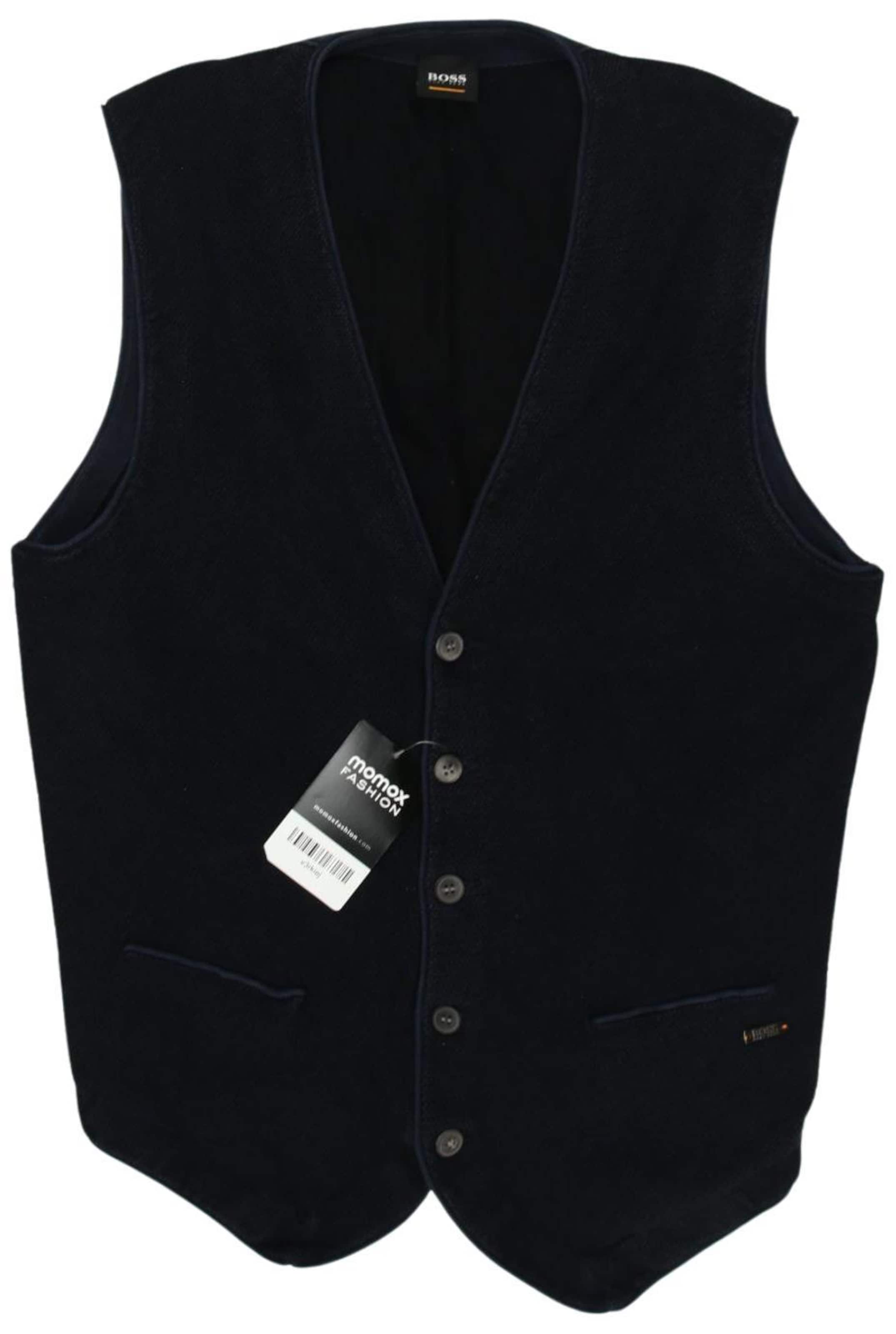 BOSS Vest in S in Blue: front