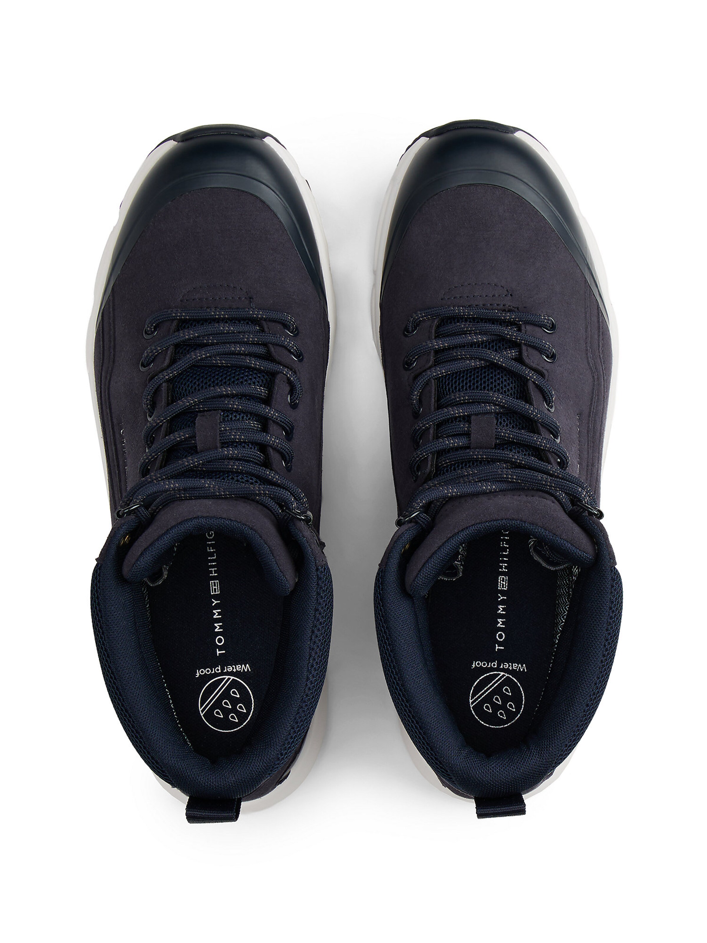 Bottines à lacets TOMMY HILFIGER en bleu