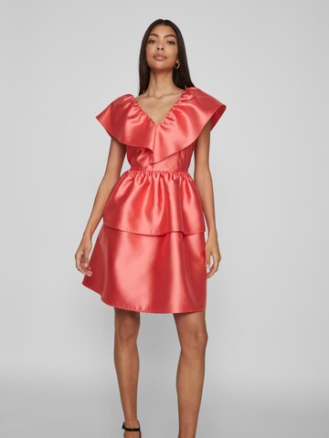 VILA Kleid 'Shina' in Rot