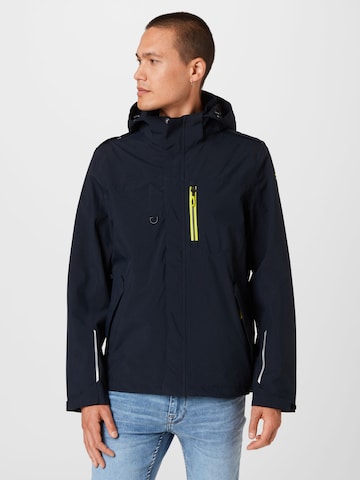 KILLTEC Outdoor jacket 'KOS' in Blue: front