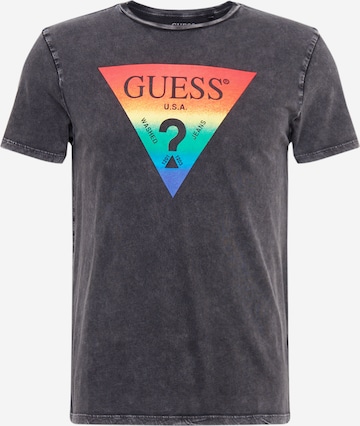 GUESS T-Shirt in Schwarz: predná strana