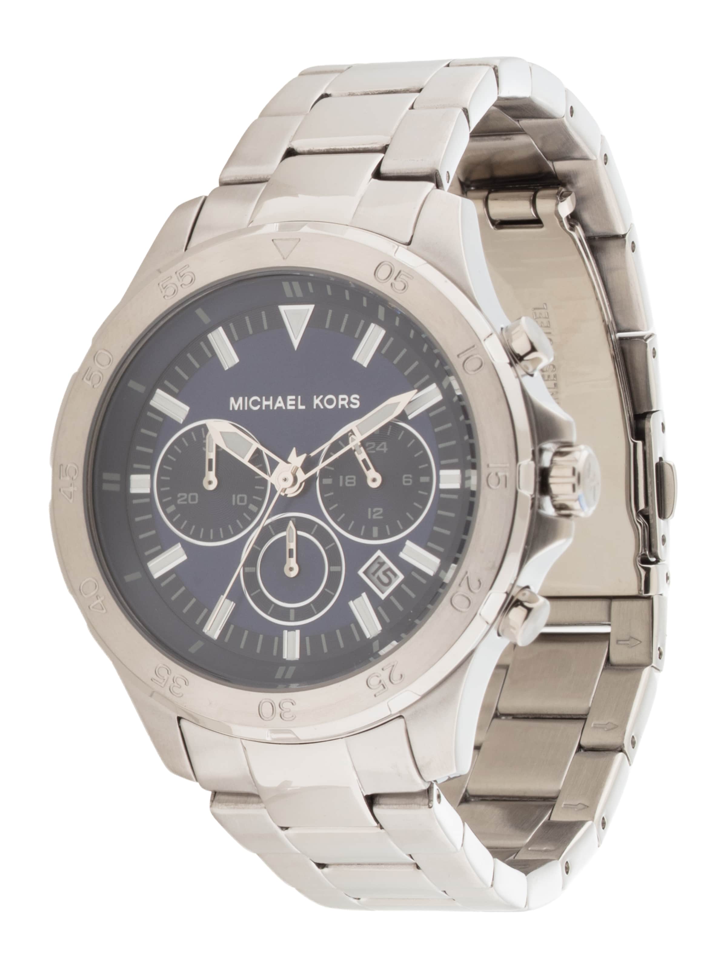 Michael Kors Uhr  'GRAYSON' in silber, Produktansicht