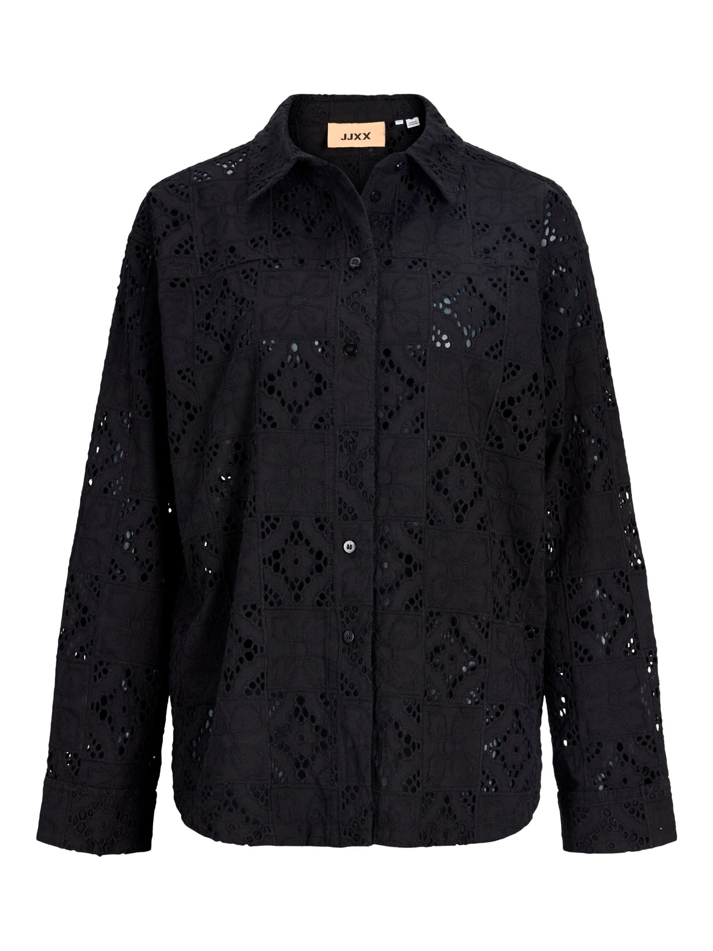 JJXX Chemisier 'JXFreya' en noir, Vue avec produit