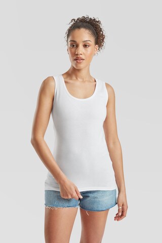 FRUIT OF THE LOOM Top in White: front