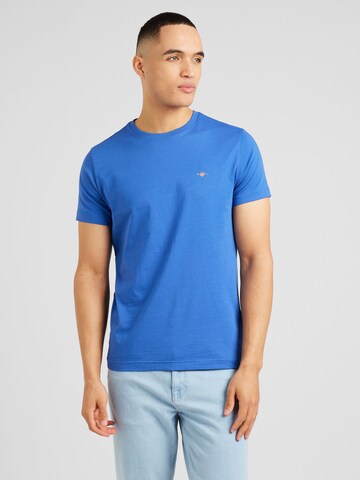 GANT - Camiseta en azul: frente