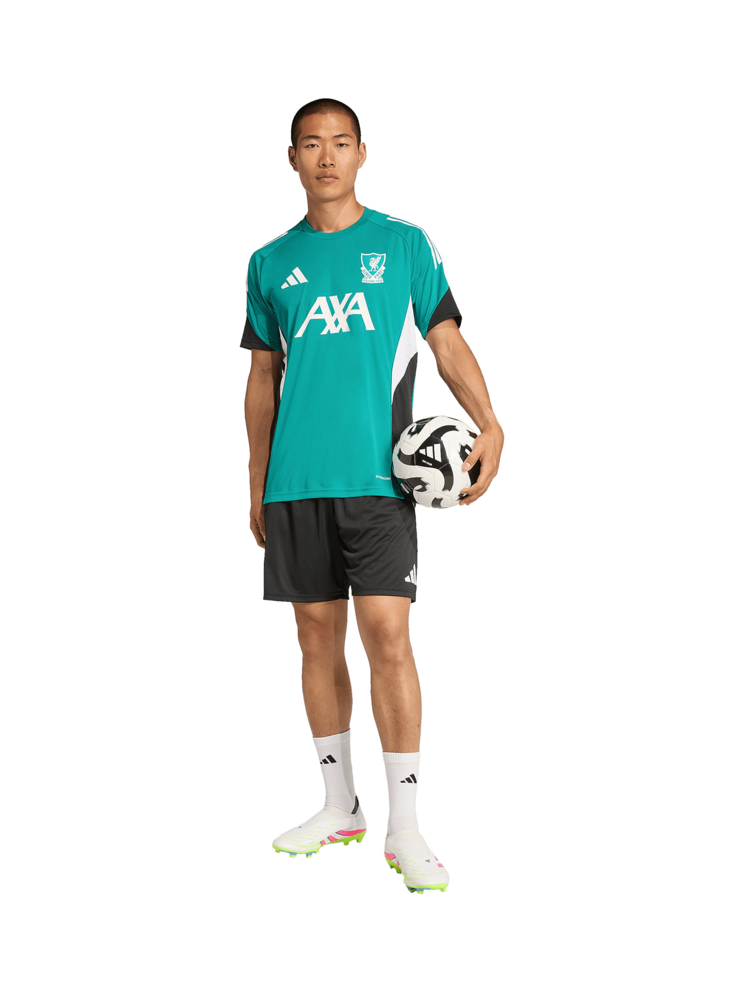 ADIDAS PERFORMANCE Normalny krój Spodnie sportowe 'FC Liverpool European 2025/2026' w kolorze czarny