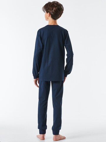 SCHIESSER Pajamas in Blue