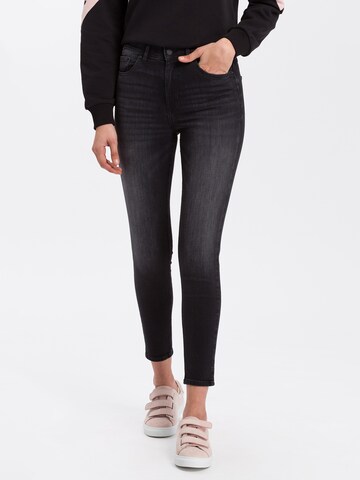 CROSS JEANS Skinny Jeans 'Judy' in Grey: front