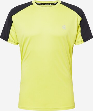 T-Shirt fonctionnel 'Discernible II' DARE2B en jaune : devant