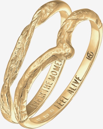 Haze&Glory Ring in Gold: front