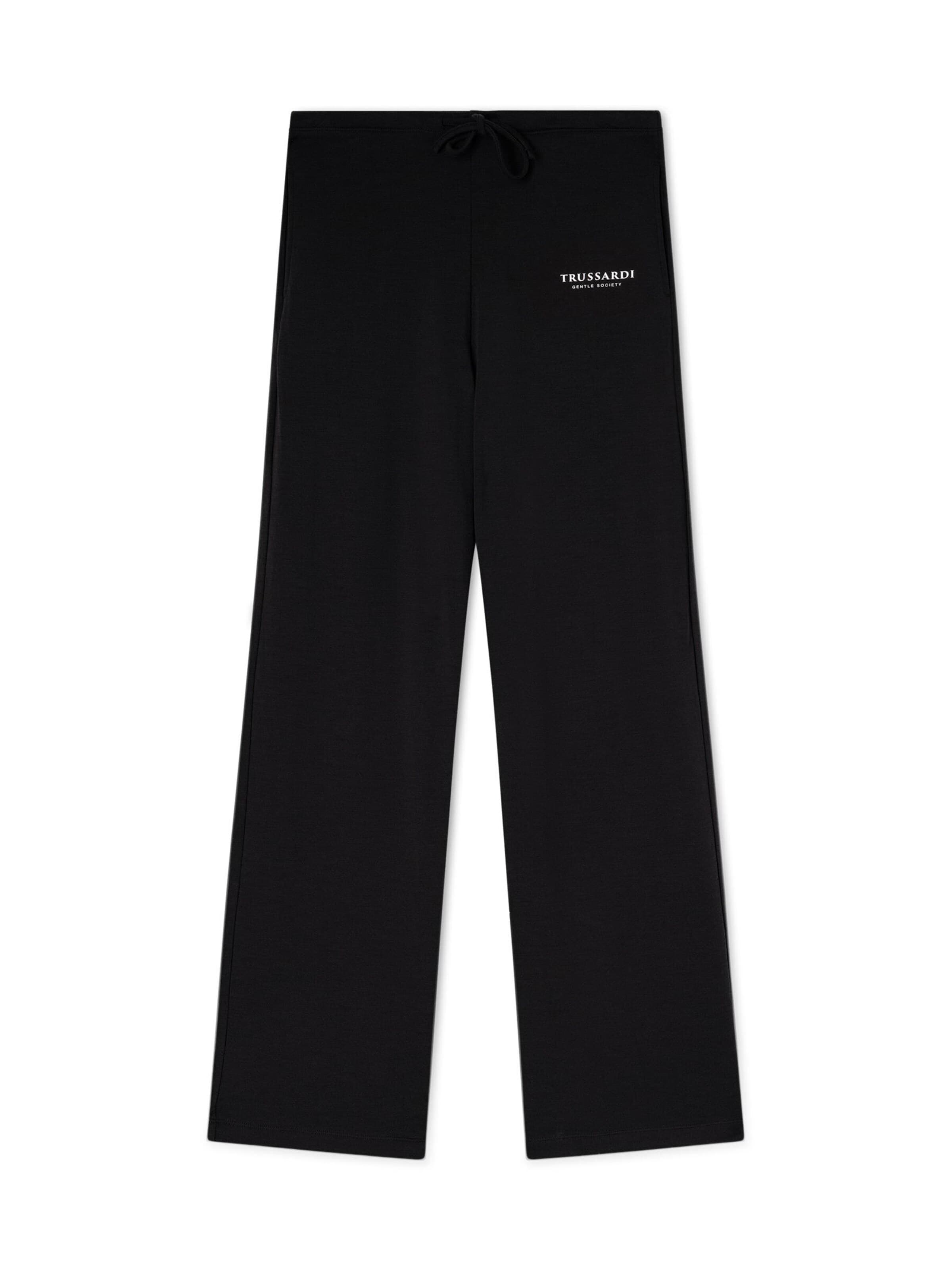 Pantaloni di Trussardi in nero: frontale