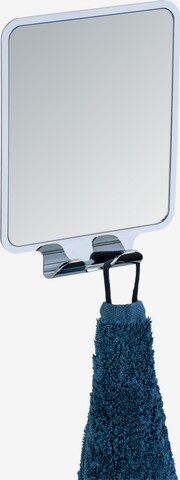 Wenko Cosmetic Mirror 'Vacuum-Loc® Quadro' in Silver
