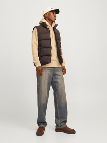 JACK & JONES Vest 'JJMOON' in Brown