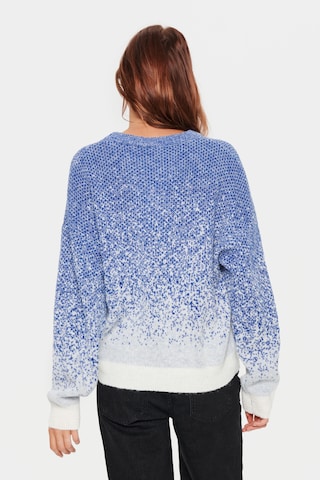 SAINT TROPEZ Sweter 'Alika' w kolorze niebieski