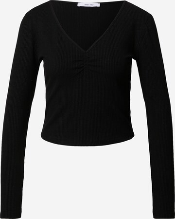 ABOUT YOU Shirt 'Sari' in Schwarz: predná strana