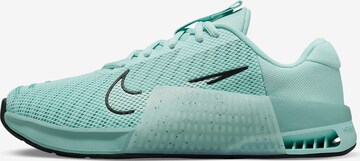 NIKE Athletic Shoes 'Metcon 9' in Green: front