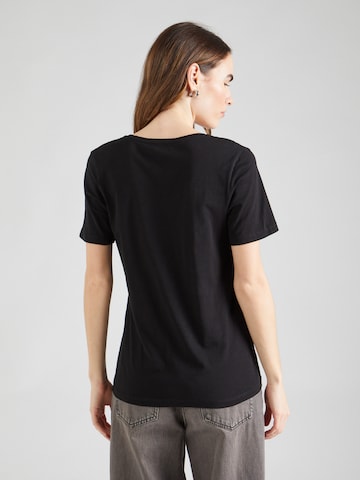 T-shirt 'HAP:PY' Soccx en noir