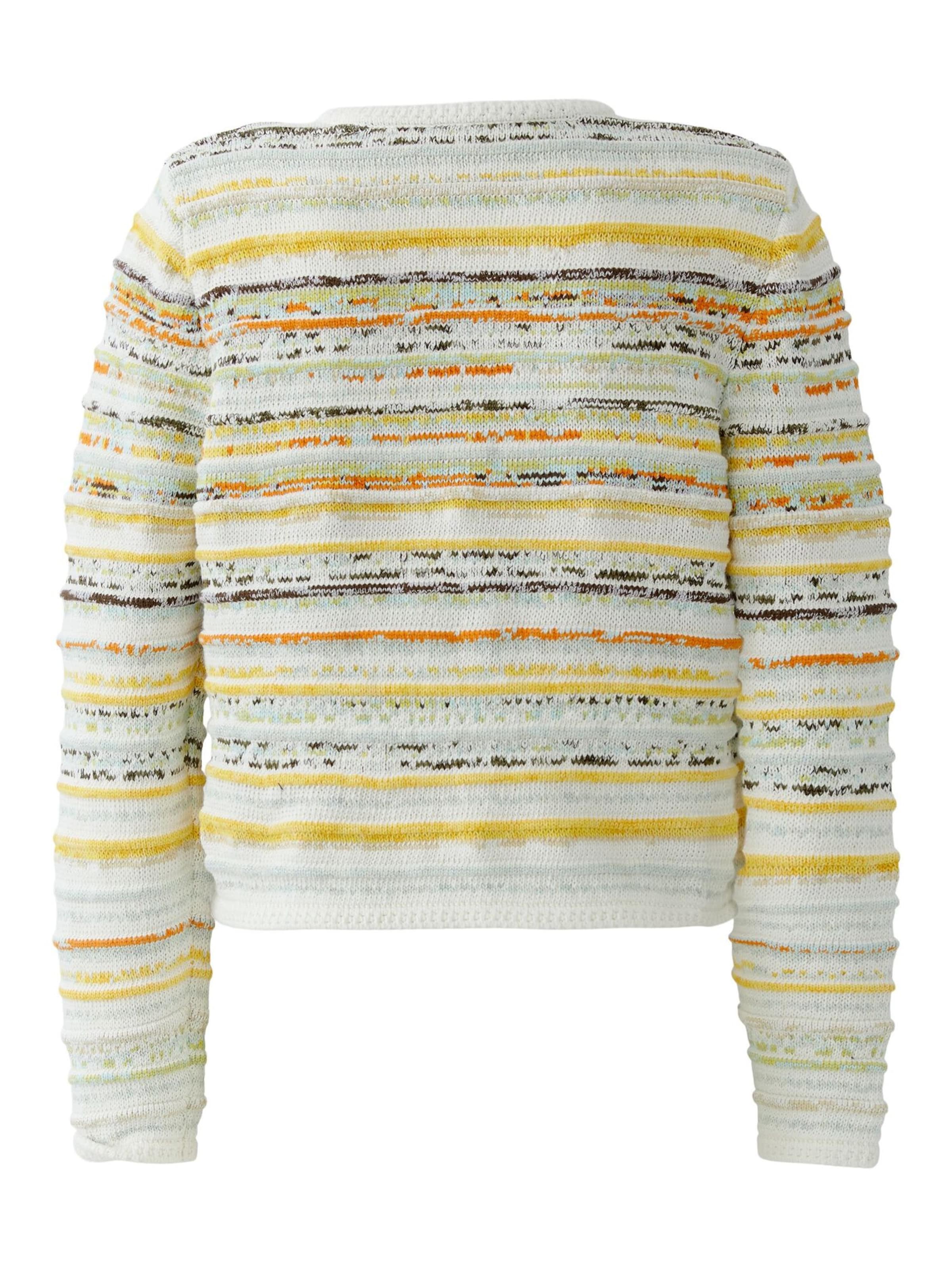 OUI Strickjacke in Mischfarben