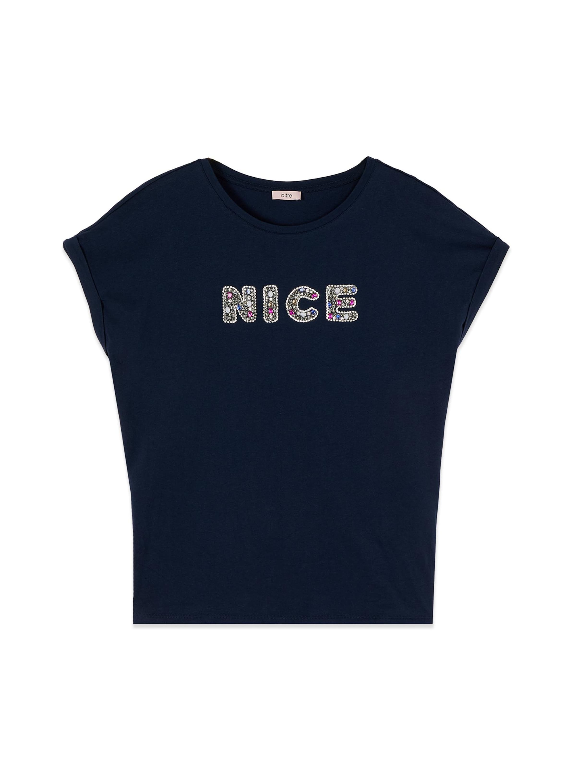 T-shirt oltre en bleu : devant