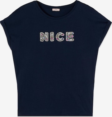 T-shirt oltre en bleu : devant