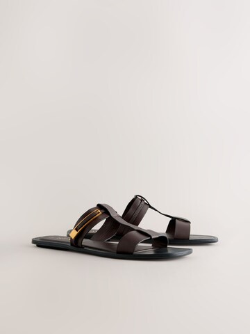 Next Pantolette in Braun